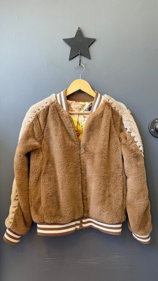 Faux Fur Bomber Jacket