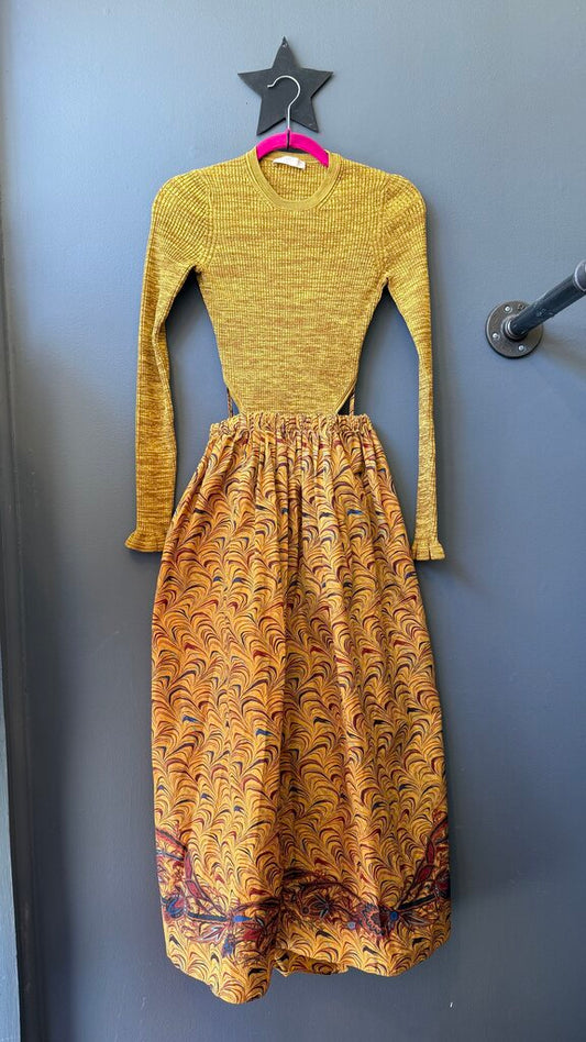Marcellina Knit Top Midi Dress