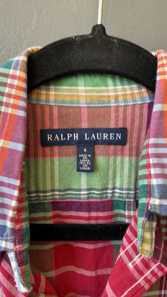Plaid Button Up Shirt