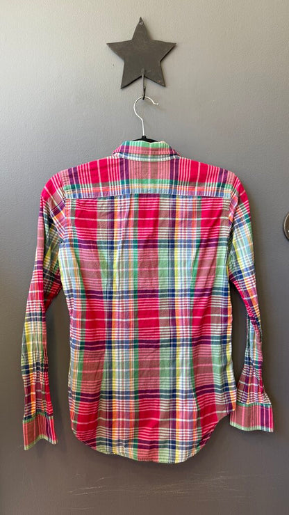 Plaid Button Up Shirt