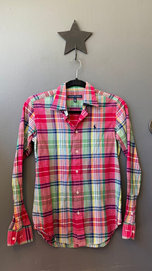 Plaid Button Up Shirt
