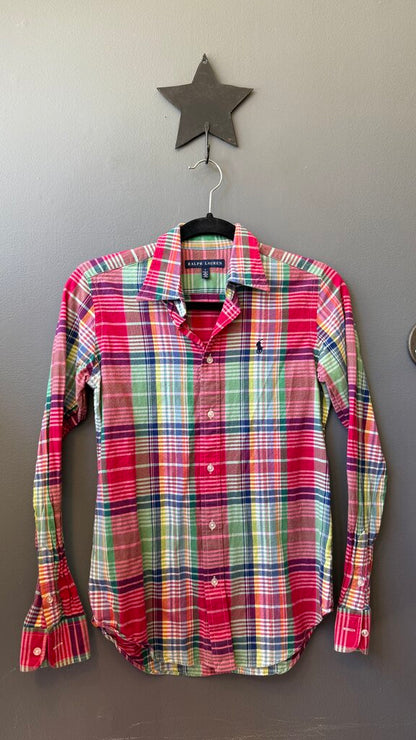 Plaid Button Up Shirt