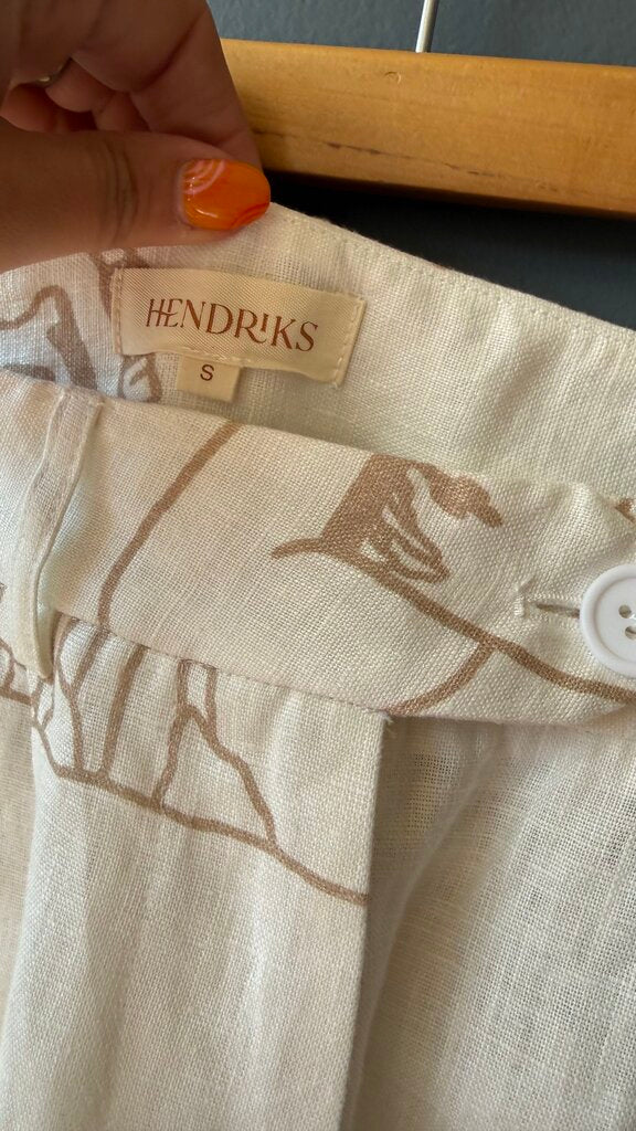 Linen Western Pants