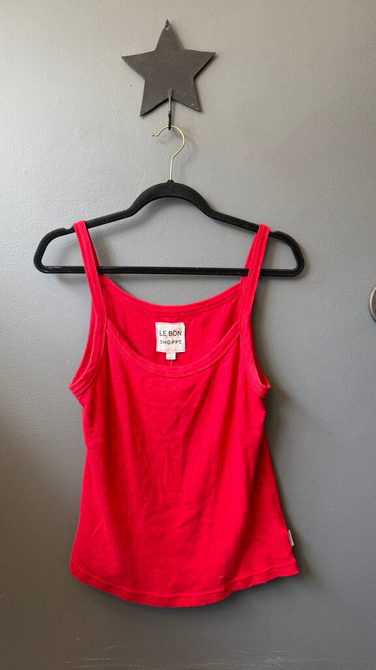 Pointelle Knit Cami Tank Top