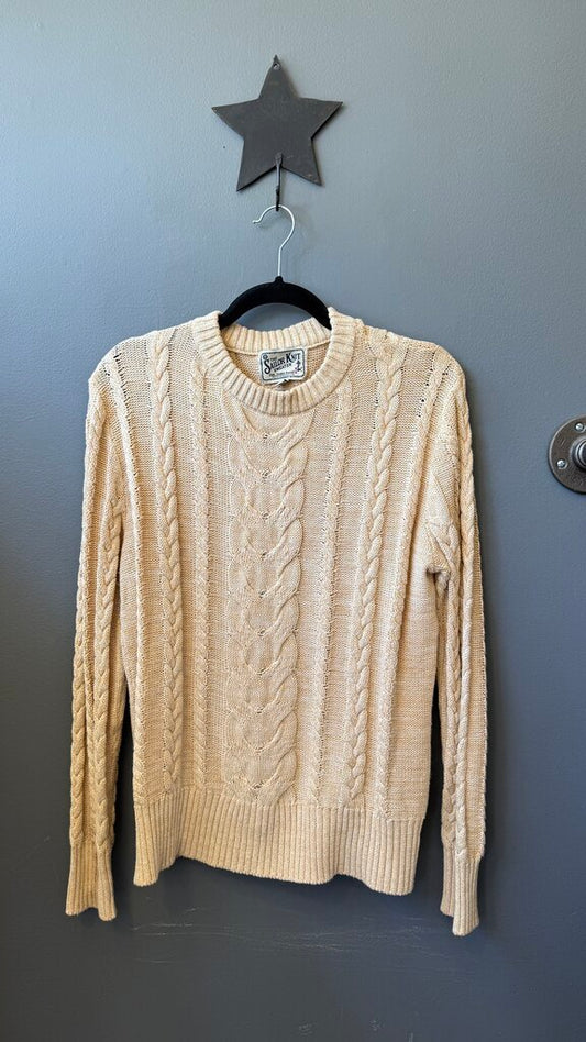 Sailor Cotton Cableknit Sweater