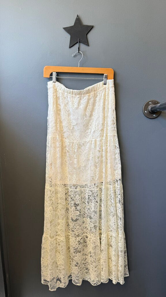 Lace Maxi Skirt