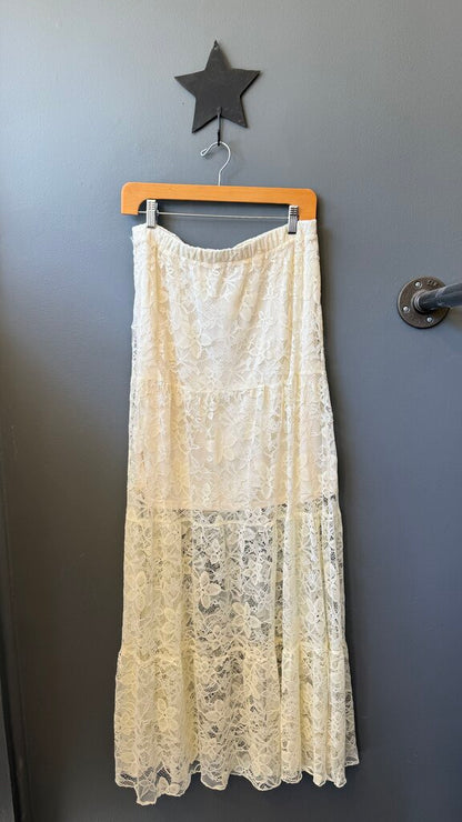 Lace Maxi Skirt