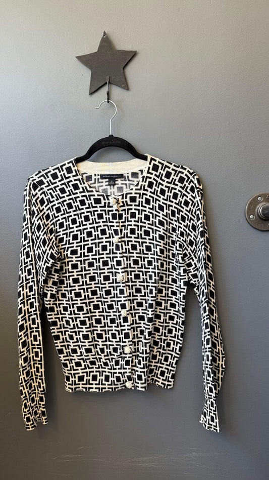 Knot Button Cardigan Sweater