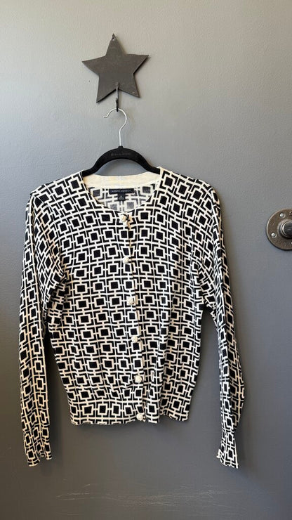 Knot Button Cardigan Sweater