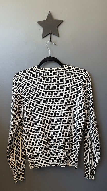 Knot Button Cardigan Sweater