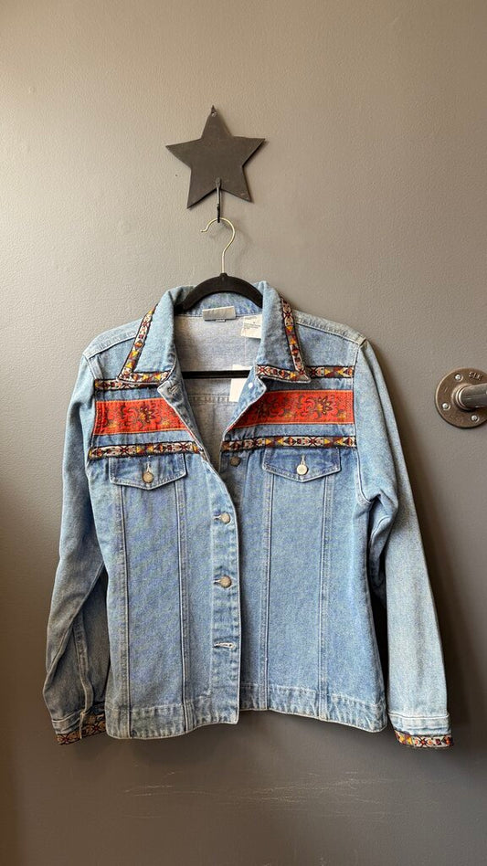 Y2K Vintage Western Denim Jacket