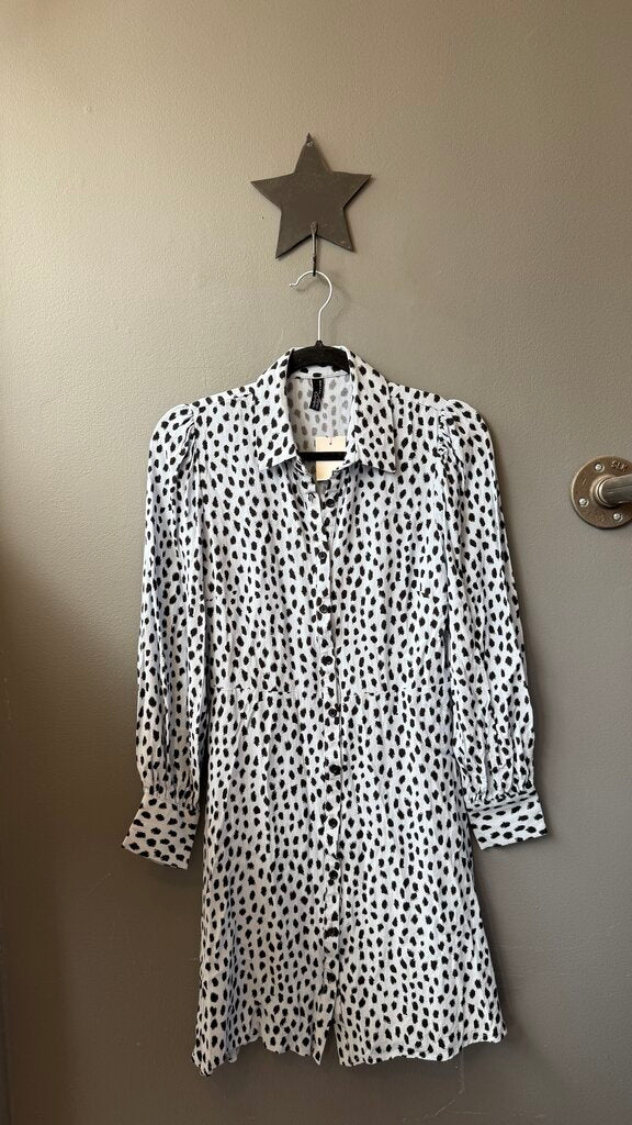 Speckle Longsleeve Dress