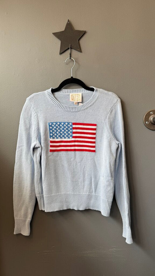 American Flag Sweater
