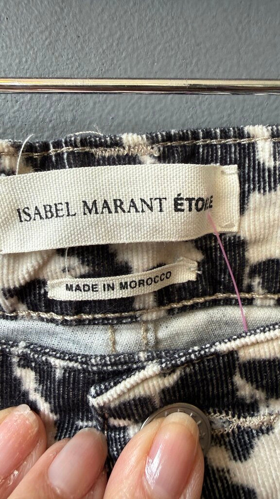 Houndstooth Baby Corduroy Pants