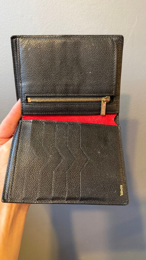 Leather BiFold Snap Wallet