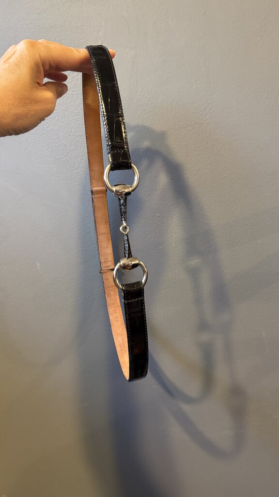 Genuine Crocodile Adjustable Belt