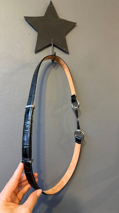 Genuine Crocodile Adjustable Belt