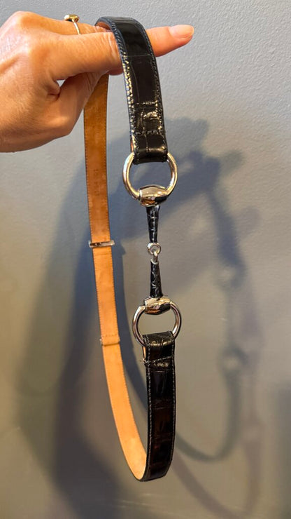 Genuine Crocodile Adjustable Belt