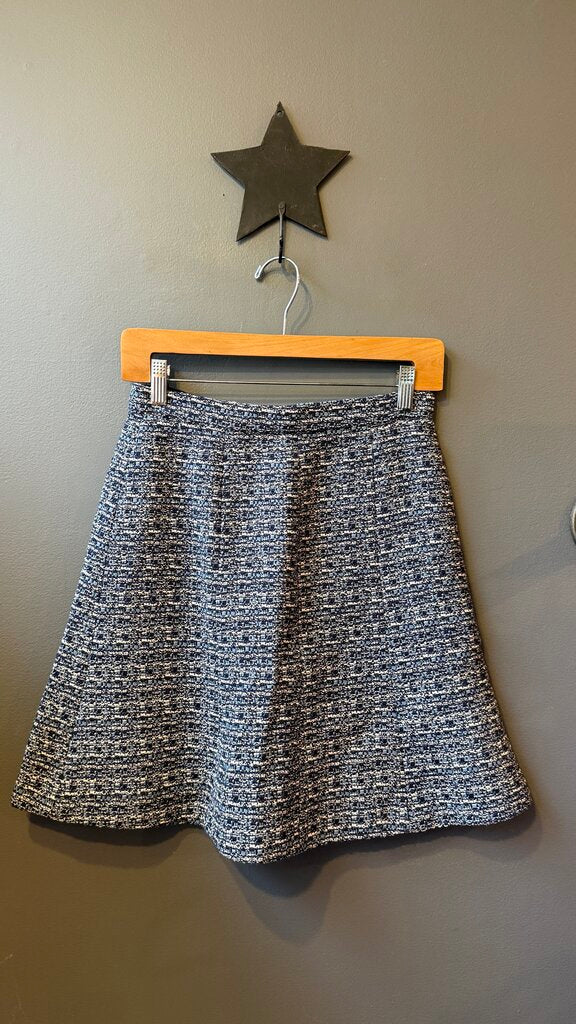 Petite Kick Flare Boucle Skirt