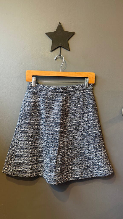 Petite Kick Flare Boucle Skirt