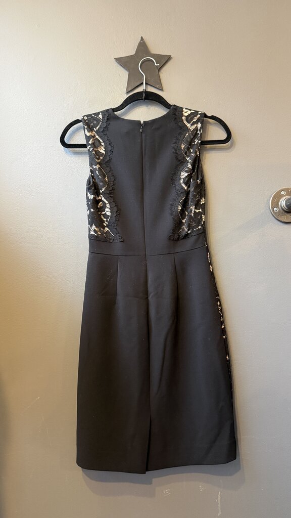 Lace Side Sheath Dress