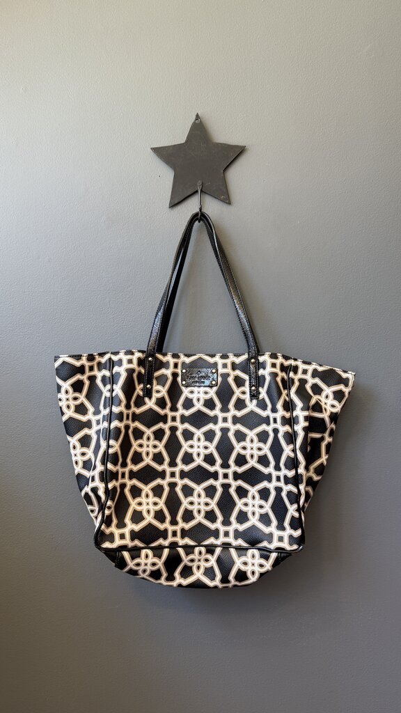 Coated Canvas Tote Bag