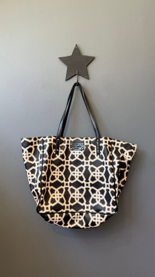Coated Canvas Tote Bag
