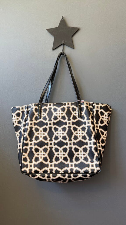 Coated Canvas Tote Bag