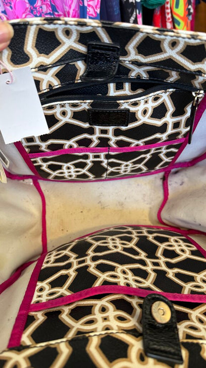 Coated Canvas Tote Bag