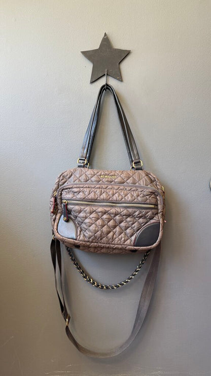 Quilted Satchel w/ 2 straps