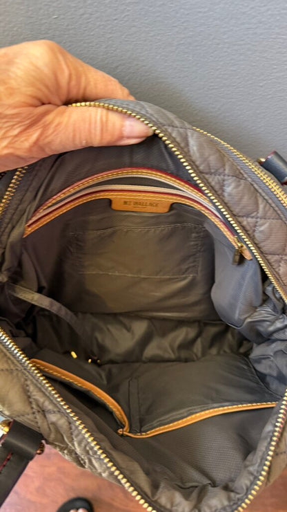 Quilted Satchel w/ 2 straps