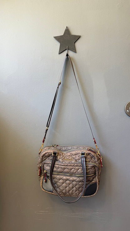 Quilted Satchel w/ 2 straps