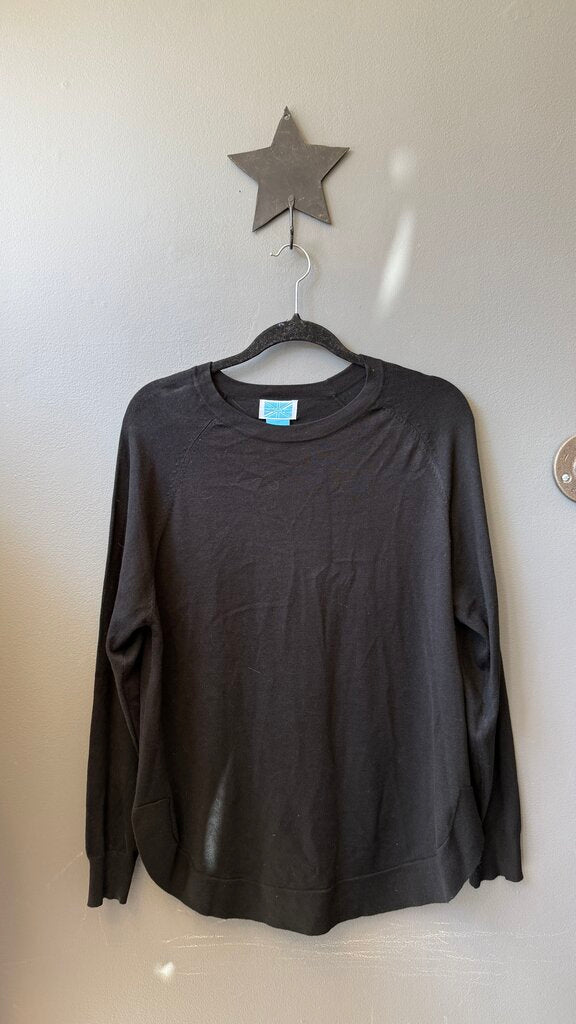 Round Hem Light Sweater
