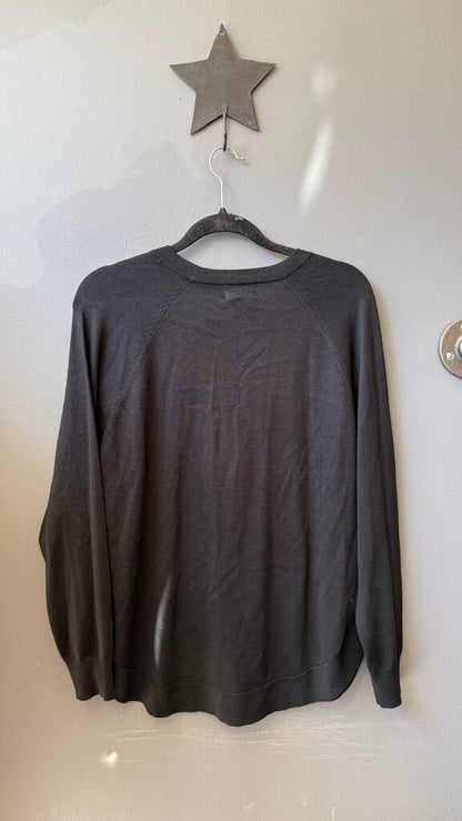 Round Hem Light Sweater