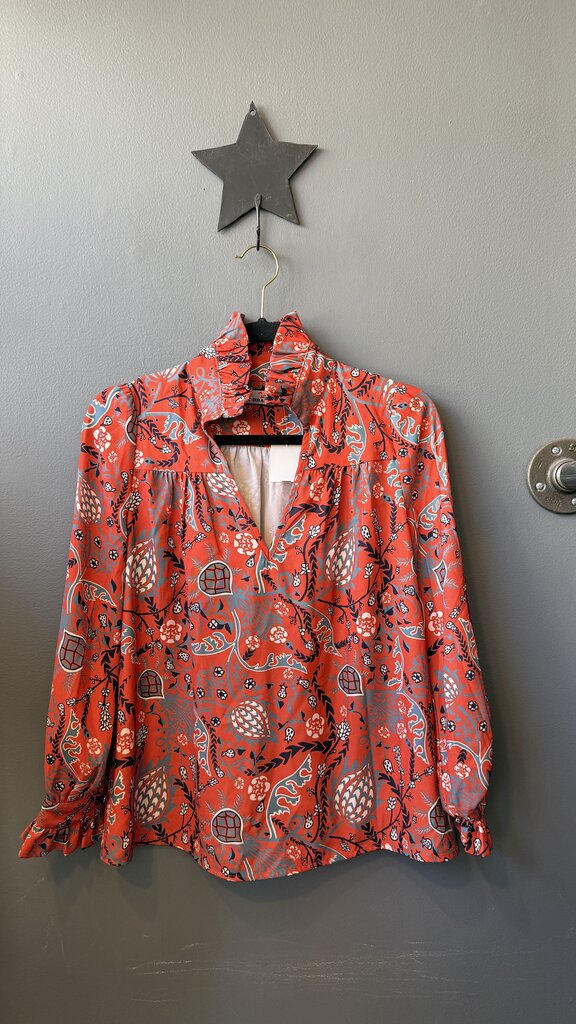 Aspen Fall Botanical Blouse