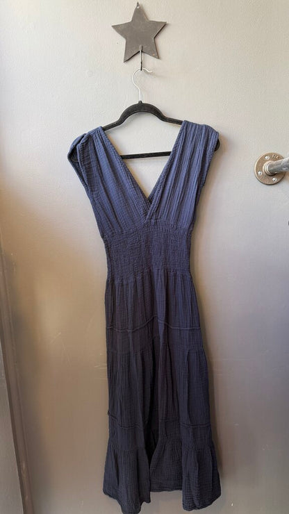 Gauze Midi Dress