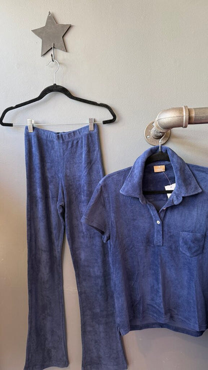 Terry Polo + Pants Set