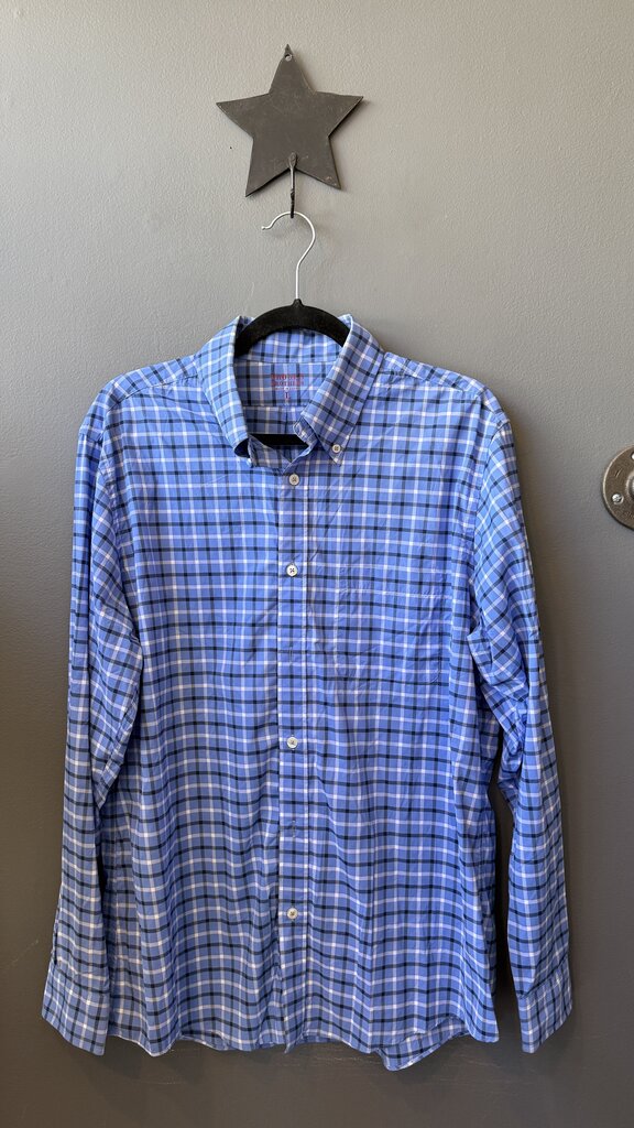 Plaid Performance Button Down Shirt