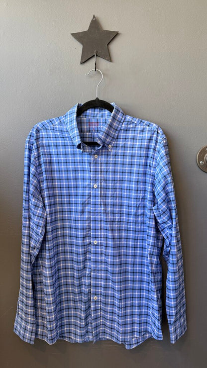 Plaid Performance Button Down Shirt