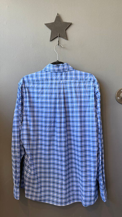 Plaid Performance Button Down Shirt