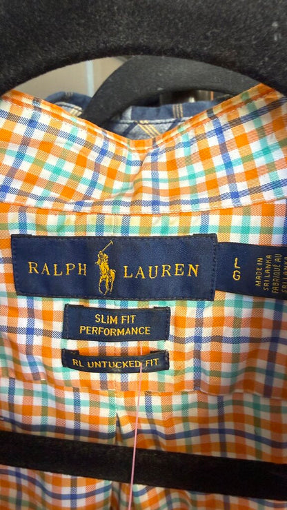 Performance Slim Fit Untucked Button Down Shirt