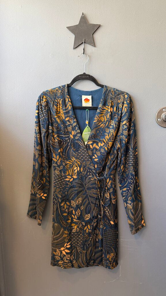 Wrap Mini Dress