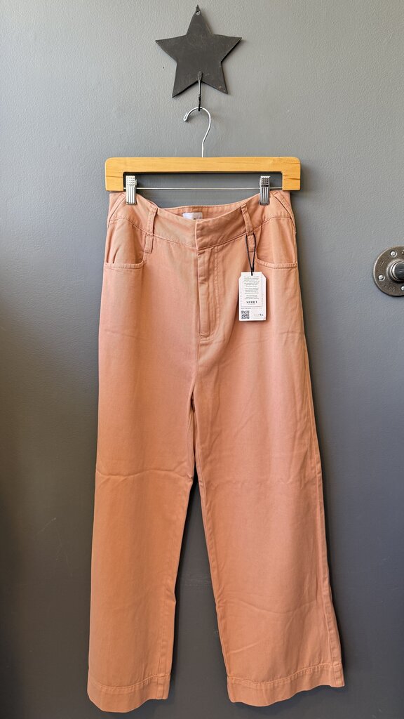 Wide Leg Canvas Pants