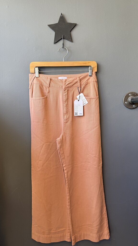 Wide Leg Canvas Pants