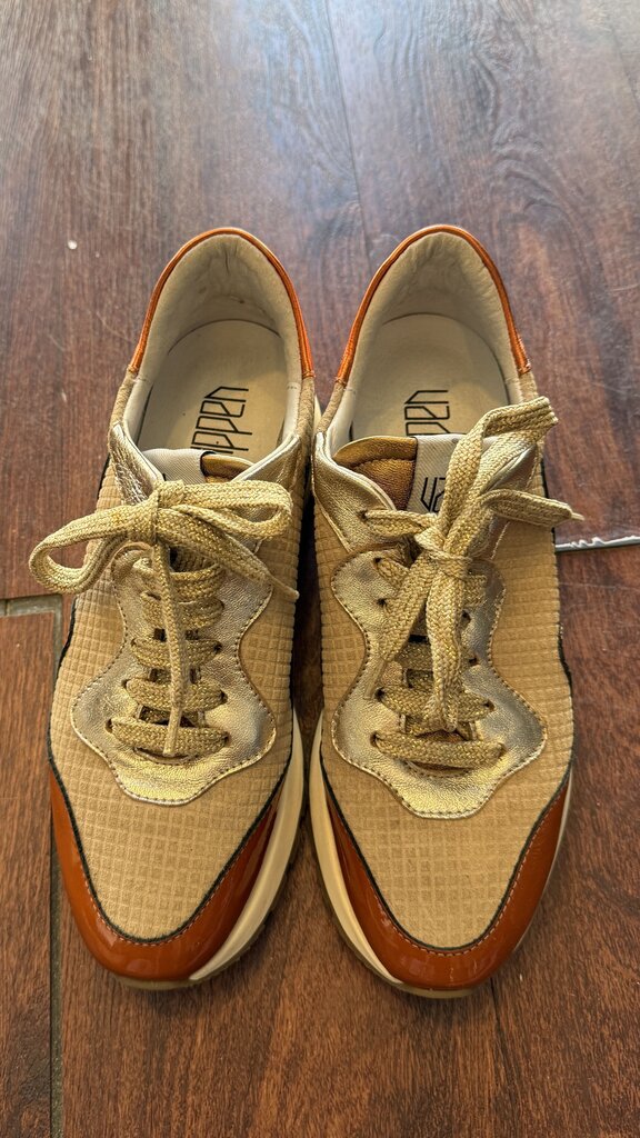 Mixed Patent Sneakers