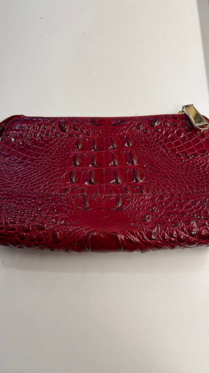 Croc Embossed Toiletry Clutch