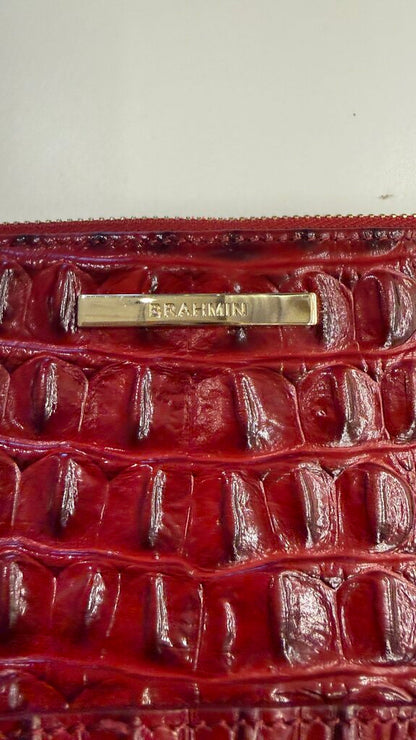 Croc Embossed Toiletry Clutch