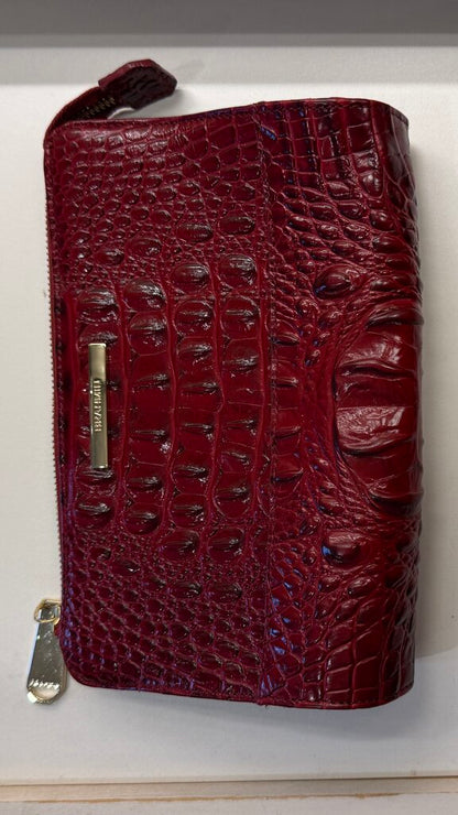 Croc Embossed Toiletry Clutch