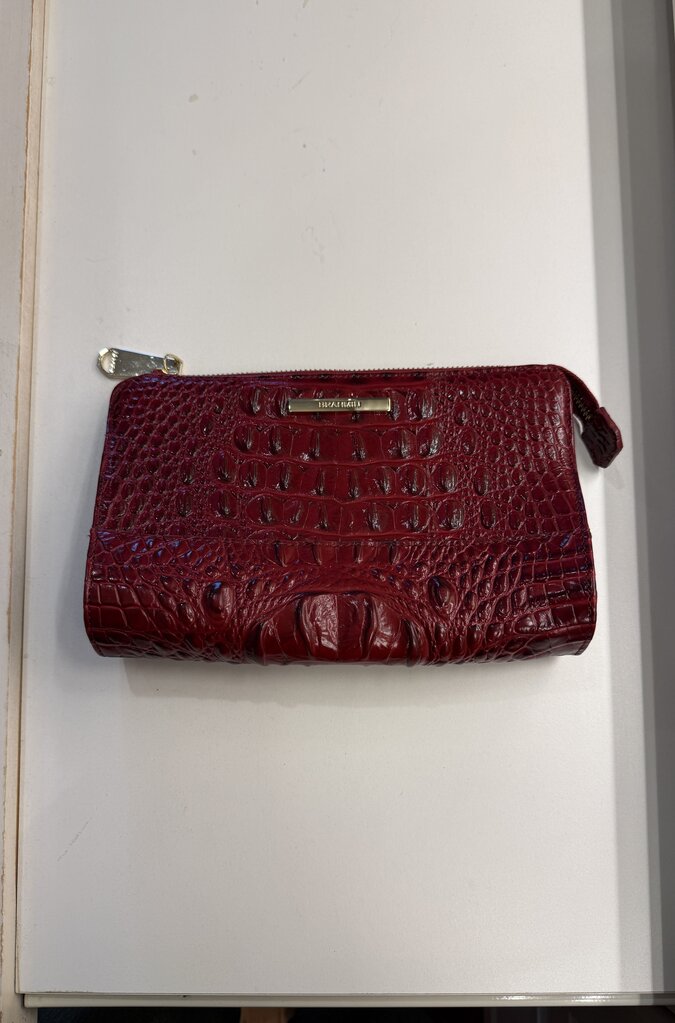 Croc Embossed Toiletry Clutch