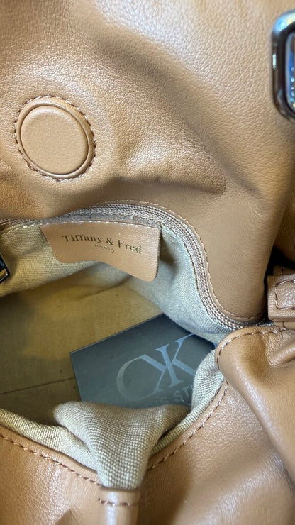 Knot Side Slouchy Clutch Crossbody